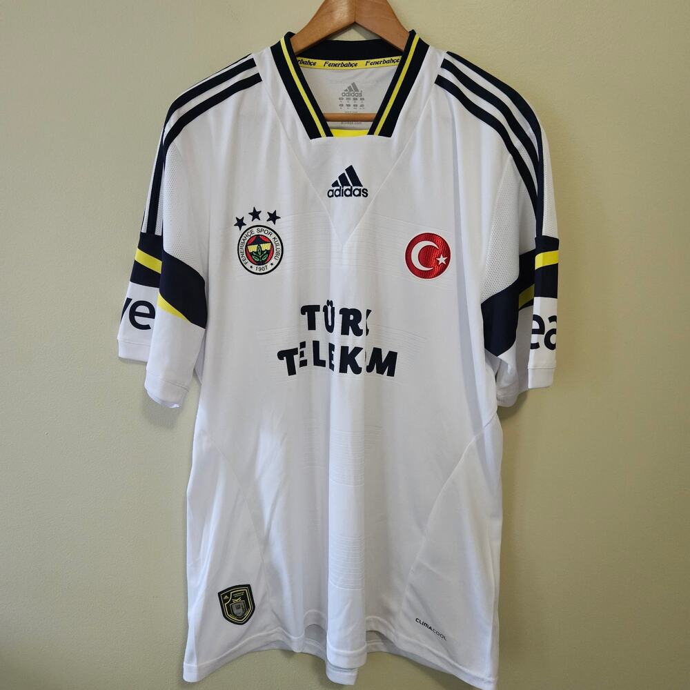 Adidas Fenerbahçe Away Football Shirt Size XL Custom Jersey Streetwear